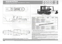 डीजल फोर्कलिफ्ट Komatsu FD 50-6