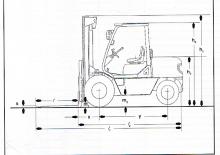 डीजल फोर्कलिफ्ट Komatsu FD 50 Z-1 E