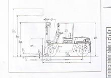 डीजल फोर्कलिफ्ट Komatsu FD 60-6