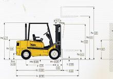 डीजल फोर्कलिफ्ट Yale GDP 25 RF