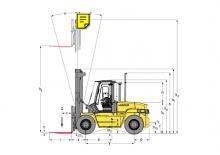 डीजल फोर्कलिफ्ट Hyster H 14.00 XM - 6