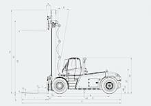 डीजल फोर्कलिफ्ट Linde H 250/1200 D