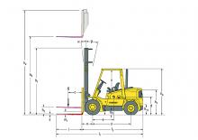 डीजल फोर्कलिफ्ट Hyster H 3.50 XM