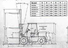 डीजल फोर्कलिफ्ट Hyster H 4.00 XLS/6