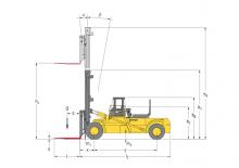 डीजल फोर्कलिफ्ट Hyster H 44.00 E