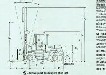 डीजल फोर्कलिफ्ट Hyster H 8.00 XL