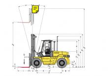 डीजल फोर्कलिफ्ट Hyster H 8.00 XM