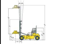 डीजल फोर्कलिफ्ट Hyster H44.00XM 16CH
