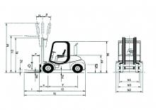 डीजल फोर्कलिफ्ट Nuova Detas Sherpa 60