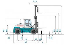 डीजल फोर्कलिफ्ट Konecranes SMV 16-600 B