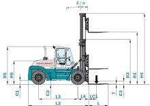 डीजल फोर्कलिफ्ट Konecranes SMV 16-900 B
