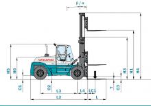 डीजल फोर्कलिफ्ट Konecranes SMV 23,6-1200  B