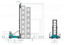 डीजल फोर्कलिफ्ट Konecranes SMV 52 G 3