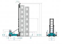 डीजल फोर्कलिफ्ट Konecranes SMV 52 G 4