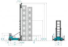 डीजल फोर्कलिफ्ट Konecranes SMV 6 ECB 80 II