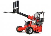 डीजल ट्रक माउंटेड फोर्कलिफ्ट Manitou TMT 55