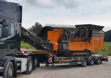 ड्रम के साथ मोबाइल स्क्रीनिंग प्लांट Rockster RTT517