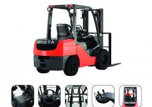 एलपीजी फोर्कलिफ्ट Toyota 02-8 FGF 25 