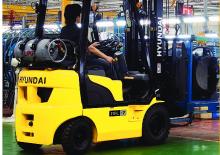 एलपीजी फोर्कलिफ्ट Hyundai 15 L 7