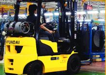 एलपीजी फोर्कलिफ्ट Hyundai 18 L 7