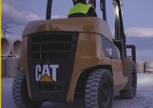 एलपीजी फोर्कलिफ्ट Caterpillar GP25N