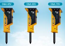 हाइड्रोलिक ब्रेकर D & A 40 V