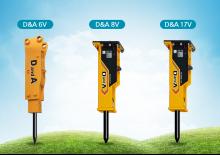 हाइड्रोलिक ब्रेकर D & A 8 V