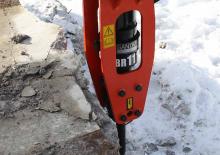 हाइड्रोलिक ब्रेकर Sandvik BR 333