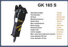 हाइड्रोलिक ब्रेकर Italdem GK 165 S 
