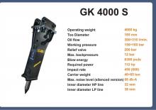 हाइड्रोलिक ब्रेकर Italdem GK 4000 S 