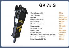 हाइड्रोलिक ब्रेकर Italdem GK 75 S 