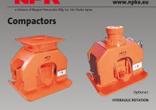 हाइड्रोलिक एक्सकेवेटर के लिए कॉम्पेक्टर NPK C-3DR