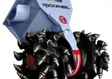 हाइड्रोलिक एक्सकेवेटर के लिए माउंटेबल मिलिंग हेड Rockwheel by ROCK.ZONE D 20
