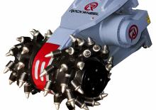 हाइड्रोलिक एक्सकेवेटर के लिए माउंटेबल मिलिंग हेड Rockwheel by ROCK.ZONE G 50