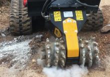 हाइड्रोलिक एक्सकेवेटर के लिए माउंटेबल मिलिंग हेड MB Crusher MB-R700