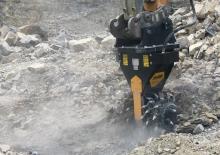 हाइड्रोलिक एक्सकेवेटर के लिए माउंटेबल मिलिंग हेड MB Crusher MB-R900