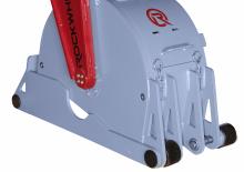 हाइड्रोलिक एक्सकेवेटर के लिए माउंटेबल मिलिंग हेड Rockwheel by ROCK.ZONE RR 200