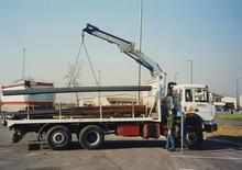 हाइड्रोलिक लोडिंग क्रेन Cormach 12000 E 1