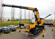 हाइड्रोलिक लोडिंग क्रेन Effer 2755 3S 