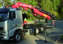 हाइड्रोलिक लोडिंग क्रेन Ferrari® 745 A4 