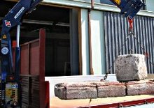 हाइड्रोलिक लोडिंग क्रेन Amco Veba 805-3 S