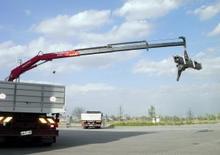 हाइड्रोलिक लोडिंग क्रेन Amco Veba 810C-5 S 