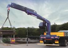 हाइड्रोलिक लोडिंग क्रेन Amco Veba 811NG-3 S