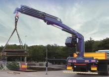 हाइड्रोलिक लोडिंग क्रेन Amco Veba 811NG T-4 S 
