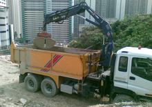 हाइड्रोलिक लोडिंग क्रेन Amco Veba 812-3 S