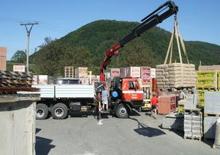 हाइड्रोलिक लोडिंग क्रेन Amco Veba 820-6 S