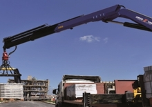 हाइड्रोलिक लोडिंग क्रेन Amco Veba 824NGT-2 S 