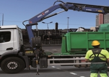 हाइड्रोलिक लोडिंग क्रेन Amco Veba 910NG-5 S 