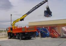 हाइड्रोलिक लोडिंग क्रेन Amco Veba 950-4 S