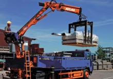 हाइड्रोलिक लोडिंग क्रेन Atlas AK 105.2 A12V